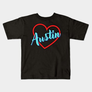 I love Austin Kids T-Shirt